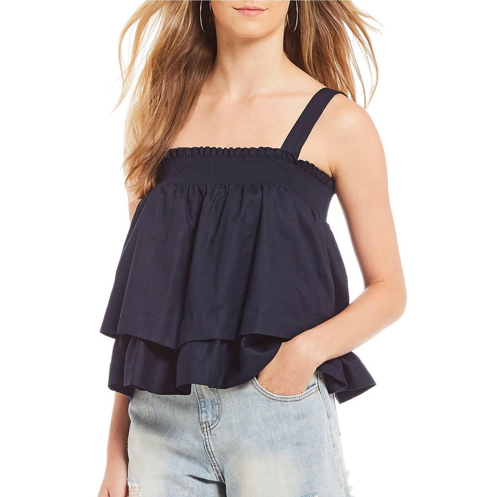 *Never Worn* Gianni Bini Tina Tank in Navy